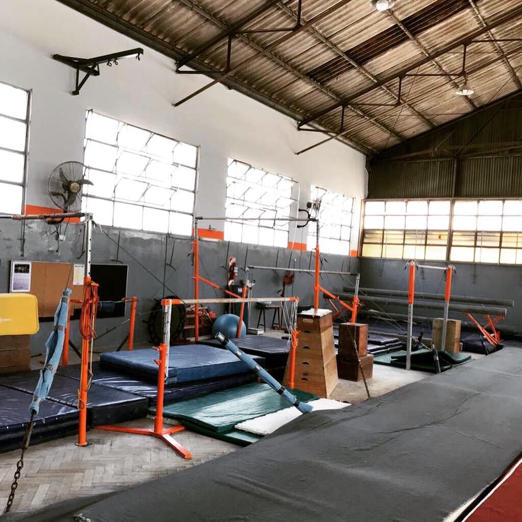 Gimnastas del Instituto Ananda